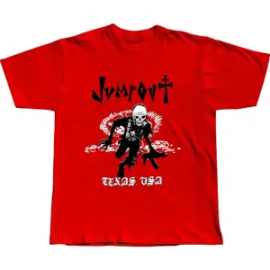 Osamason Jumpout Graphic T-Shirt Red Rage Aesthetic Underground Rap Streetwear Tee Unisex