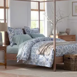 Garden Song Premium Smooth Sateen Bed Sheet Set