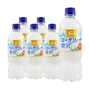 Suntory Japanese Natural Water Drink with Lactic Acid Bacteria Flavor - 6 Pack (540ml x 6) - Refreshing & Fat-Cutting - Viral Japanese Beverage