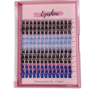 Eyeshine Ombré 12-16mm Lash clusters ONLY glue sold separately Eyeshine Ombré 12-16mm Lash clusters ONLY glue sold separately