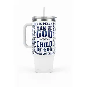 Man of God - UVDTF Wrap for cups/hard surfaces sticker