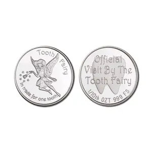 Official Visit by the Tooth Fairy with Gift Bag 1/10 Oz Round