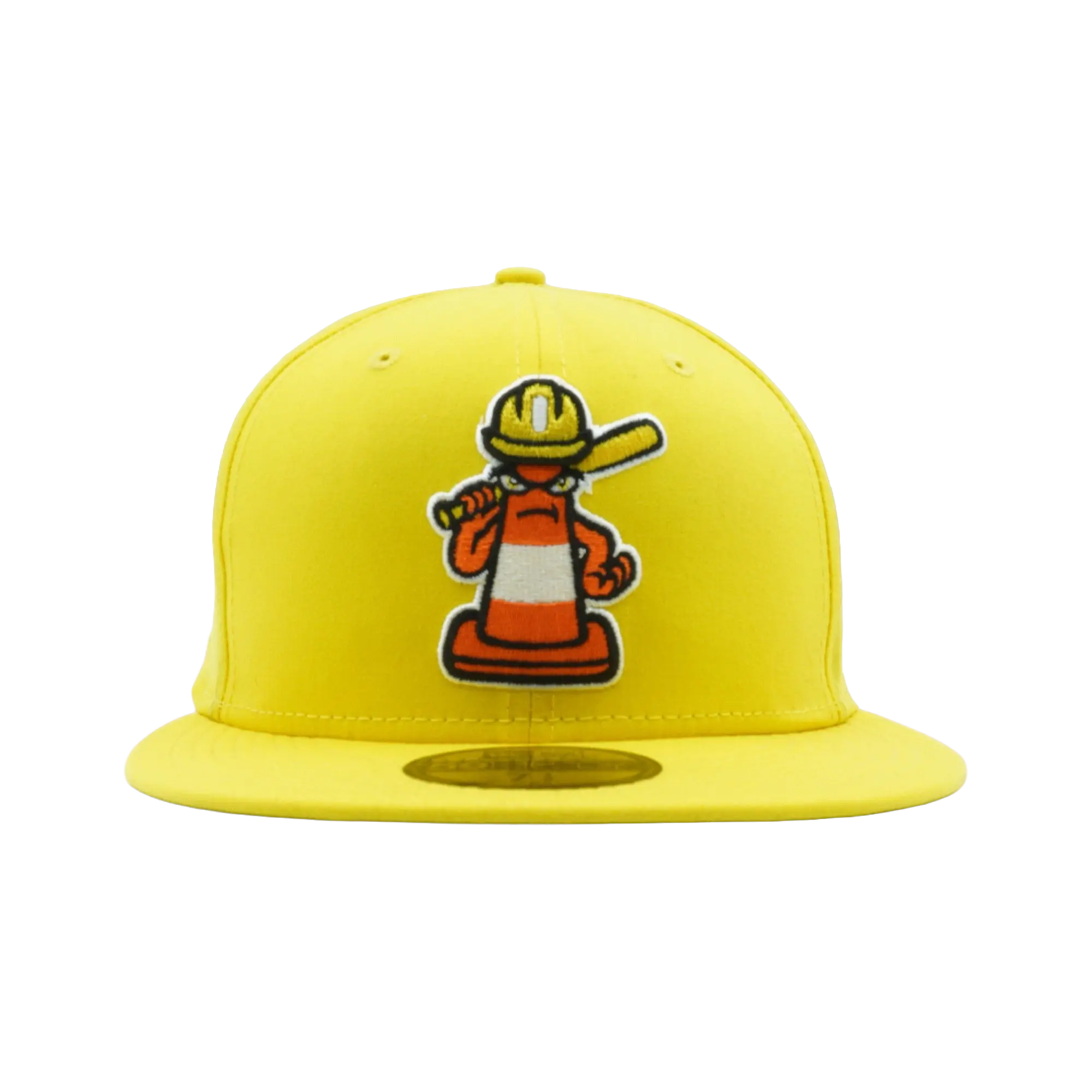 59FIFTY Charlotte Knights Theme Night 'Traffic Cones' Fitted Hat "Yellow" NE766