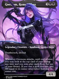 Gwenom Remorseless Custom Holographic Proxy