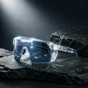 New High-Quality Luxury Sunglasses — Square Uni-Lens Design. This Season's Hottest Trend: Unisex Cycling Sunglasses with UV400 Protection.