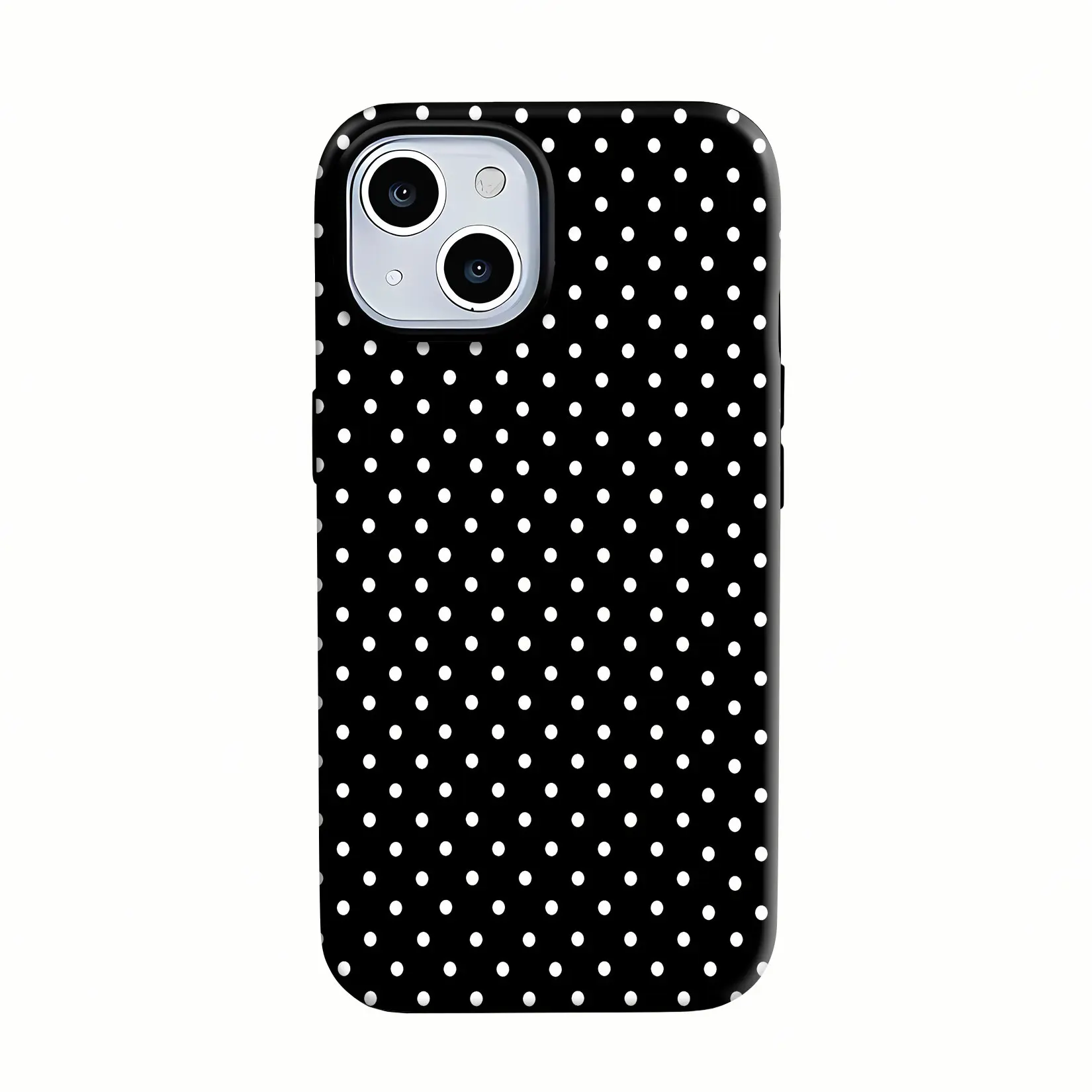 Polka Dot Phone Case, Double‑Layer Protective Cover, Premium Shockproof Protective Case, Stylish Gift for Girls.Compatible with Apple 17P/16/15/14/13/12/11/X/8/7, Samsung S26/25/24/23/22/21/20phones.
