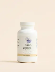 Raena Magnesium- Magnesium Lysinate Glycinate Chelate, made from highly absorbable form of magnesium, used for muscle, nerve, and bone support.