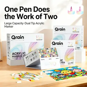 72/120/168 Colors Dual Tip Art Markers, 2-In-1 Brush & Fine Point Marker Pens, Ideal for Graffiti, Drawing, Sketching, DIY Crafts & Art Supplies