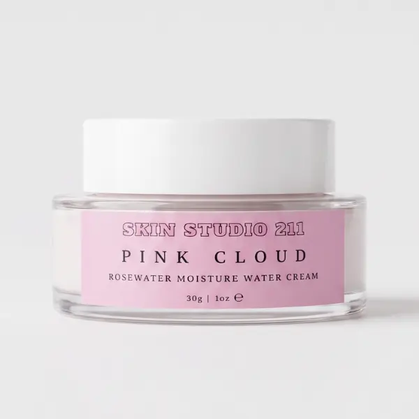 Skin Studio 211 Pink Cloud - Rosewater Moisture Water Cream (30g / 1 oz)