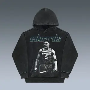 VINTAGE HOODIES  ANTHONY EDWARDS 4.23 Graphic T-Shirt, Long Sleeve,Sweatshirt, Hoodie