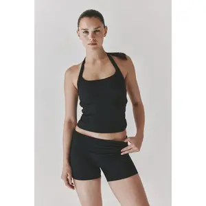 H&M Halterneck sports vest top with SoftMove™