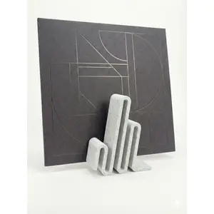 Marble Vinyl Record Stand – Modern 3D Printed Faux Stone Album Display