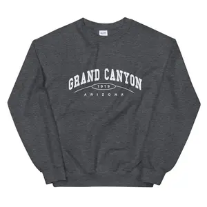 Grand Canyon Sweatshirt, Grand Canyon Crewneck, Vintage Sweatshirt Style, Grand Canyon National Park, Grand Canyon Gifts, Souvenir