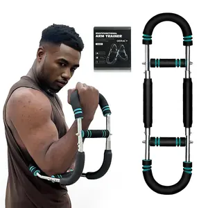 RELIFE REBUILD YOUR LIFE Twister Arm Trainer 60-110lb Portable Power Twister Bar Adjustable Spring Forearm Exerciser Multifunctional Fitness Equipment