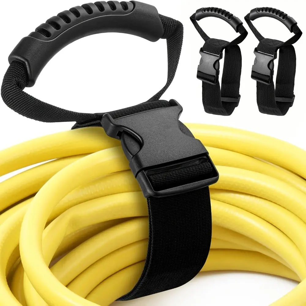 3pcs Adjustable Extension Cord Organizer with Handle, Cable Winder, Cable Management for Garage, Garden, Pool, Boat, RV, Ideal for Men's Workshop, Extension Cord Holder