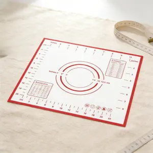 Food Grade Dough Roller Pad, Rolling, Non-Slip Baking Mat, Counter Mat, Easy Storage & Cleaning, Kitchen Utensils, Bakery Tools