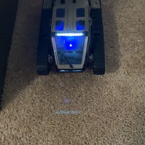 1/16 Military RC Crawler Tank, 4WD Off-Road Remote Control Car with Adjustable Speed and Openable Doors, 2 Rechargeable Batteries, All Terrain Vehicle for Kids Adults, Ideal Birthday Gift for Boys