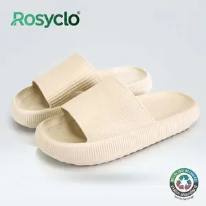 Cloud Slippers for Women and Men, Pillow House Slippers Shower Shoes Indoor Slides Bathroom Sandals, Ultimate Comfort, Lightweight, Thick Sole, Non-Slip, Easy to Clean Footwear Flipflop Girl Tsinelas Dance Slipper