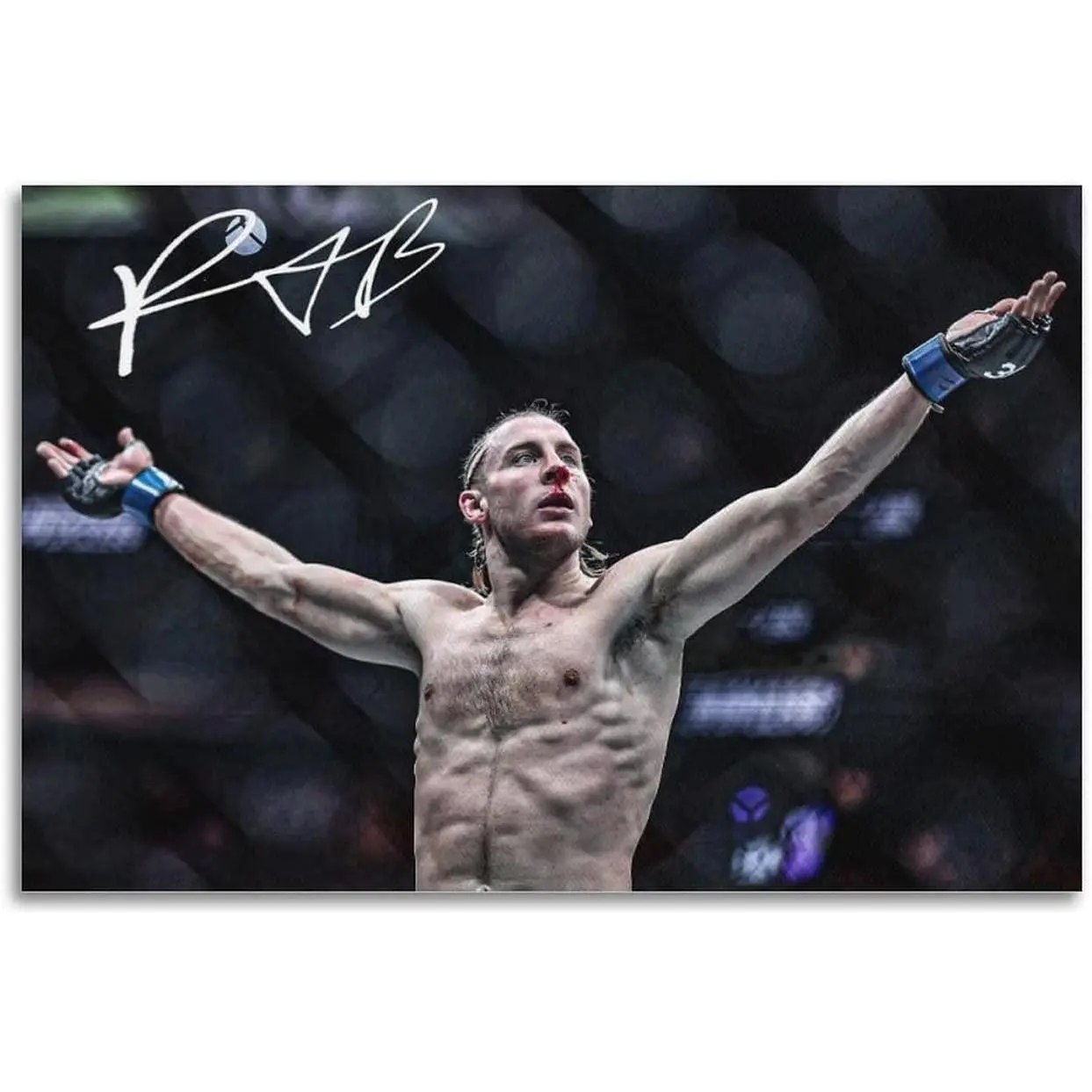 Paddy Pimblett Classic Poster Canvas Art Posters for Room Aesthetic And Wall Art Picture Living Room Decor Poster Unframe-style 16x24inch(40x60cm)