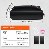 240 L / 63 Gallon - Black