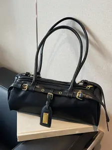 Retro style fashionable underarm bag, simple and versatile women's shoulder bag, fashionable baguette bag for commuting and shopping, daily versatile style, suitable for students, office workers, shopping and dating, etc., Daily commuter purse