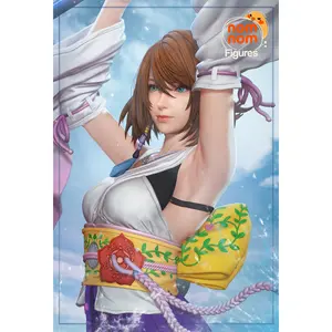Unpainted Nom Nom Yuna Final Fantasy X