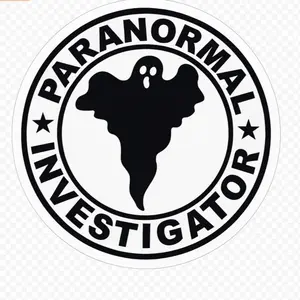 Paranormal Investigator Logo Sticker – Ghost Hunting Vinyl Decal Waterproof 2.5 Inch