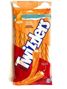 TWIZZLERS Orange Cream POP 4.25 oz pack