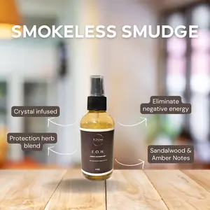 F.O.H. Energy Clearing Smokeless Smudge Room Spray
