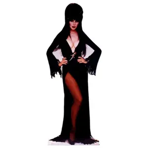 212 MAIN Elvira Life-Size Cardboard Stand-Up Cutout, 72 in Advanced Graphics Corrugated Decor, Home Supplies for Party & Wall Decor
