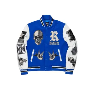 Vidar Royal Blue Varsity Jacket