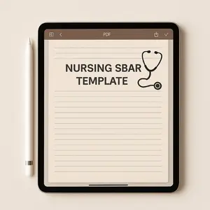 Nursing SBAR Template + Head-to-Toe Assessment Guide