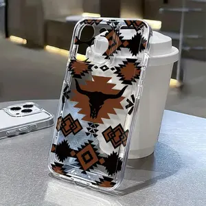 Geometric Pattern Phone Case, Anti-drop Cellphone Protective Case, Total Protective Shockproof Mobile Phone Cover for iPhone, Casing