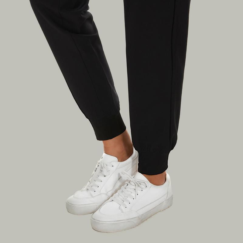 Scrubs Luna Vital Set for Women - Stretch V-Neck Scrub Top & Jogger Pant with 8 Pockets