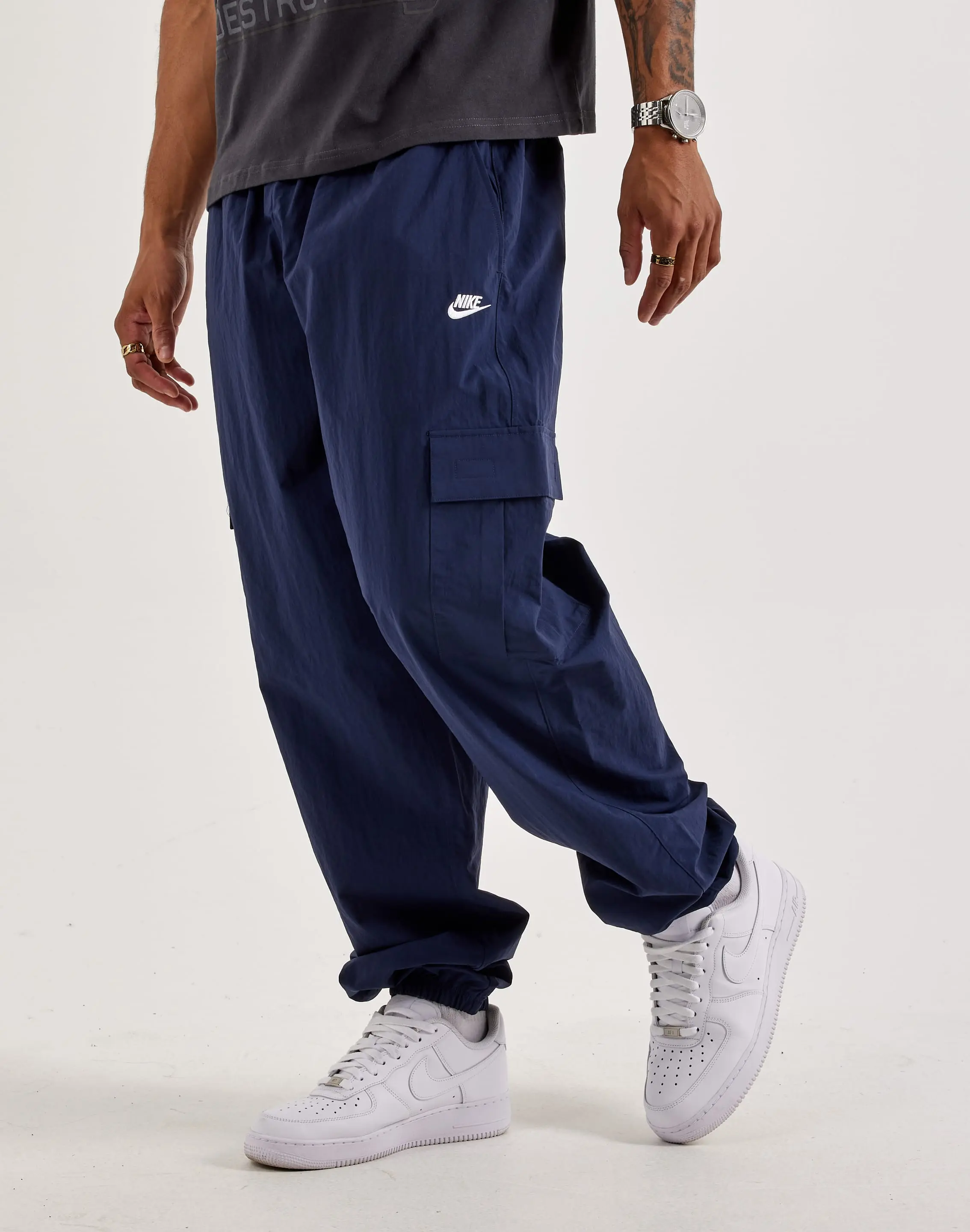 Mens Nike Club Woven Cargo Pants