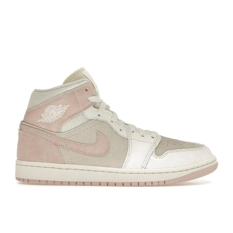 Jordan Women's 1 Mid SE Seersucker, from StockX