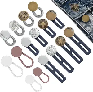 16 count Button Extenders for Jeans, Trousers & Skirts, Pant  Extender Buttons for Women Men, Pants Waistband Expander, No Sew  Extensions for 1-1.8 Inches