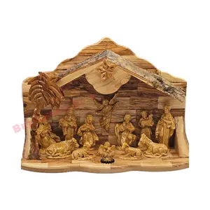 Olive Wood Nativity 8