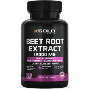 Beet Root Extract Capsules - Boost Energy & Performance Naturally
