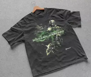 2009 Call of Duty Modern Warfare 2 IW Promo Vintage Y2K T-Shirt, Crewneck
