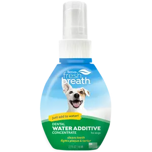 TropiClean Fresh Breath Dog Dental Water Additive Concentrate