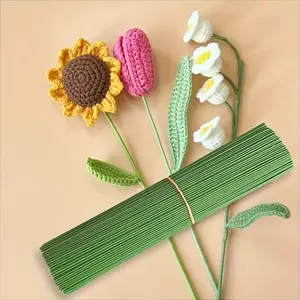 100pcs Floral Stem Wrapping & Handmade Materials, 35cm Painted Galvanized Iron Wire, 0.7mm Christmas Decoration Craft Supplies, Gift Decoration