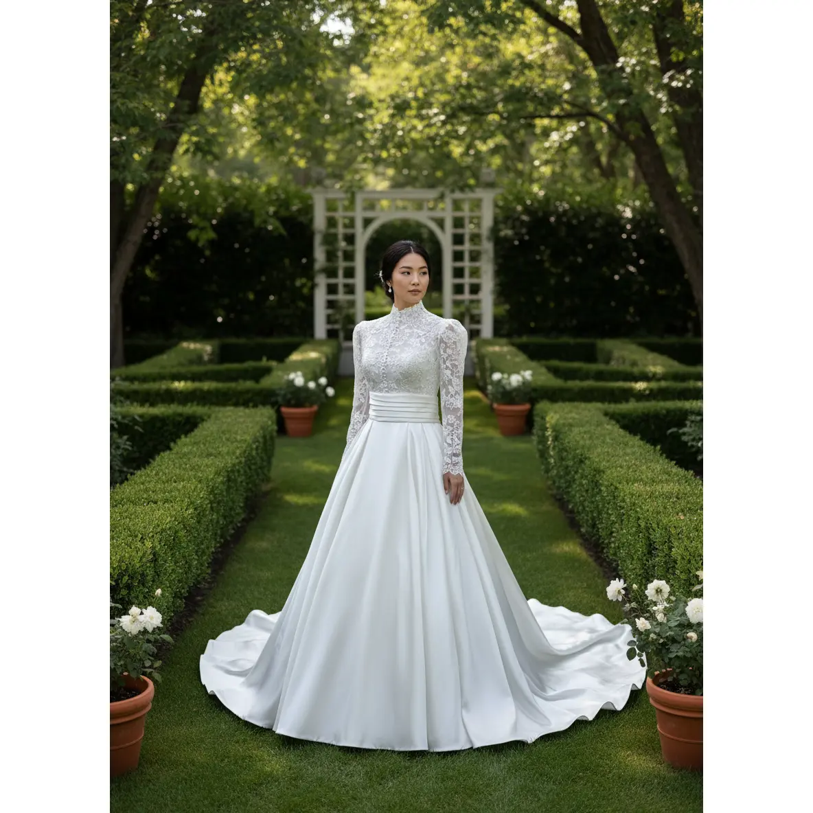 Marissol 4 in 1 Grace Kelly inspired Wedding Dress, Grace Kelly Inspired Wedding Dress, 4 in 1 Wedding Dress, Vintage Wedding Dress