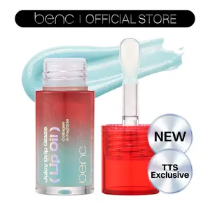 [NEW_Tiktok Shop Exclusive] Benc Juicy Drip Glaze Lip Oil 10 Melting Fantasy l Hydrating Gloss, Moisturizing balms, Sheer tint, Shine & Dewy Finish