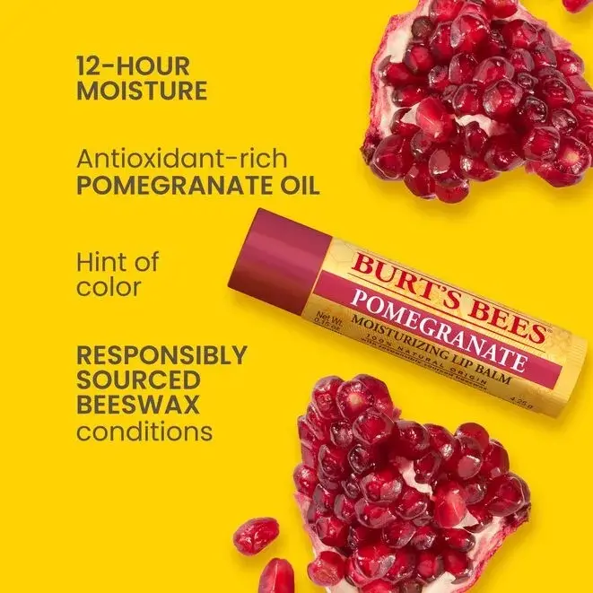 Burt's Bees Pomegranate Lip Balm