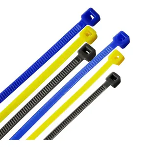 Steel Grip 3004693 4 & 8 in. Cable Tie, Assorted Color - Pack of 200