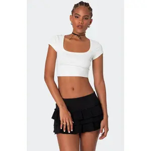 Edikted Women's Ricki Cropped T-Shirt