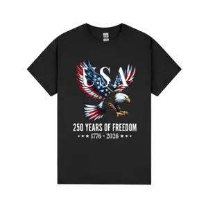 USA 250 Years of Freedom Shirt – 1776–2026 Patriotic Eagle Graphic Tee, Independence Day America Shirt, Men’s & Women’s Tops