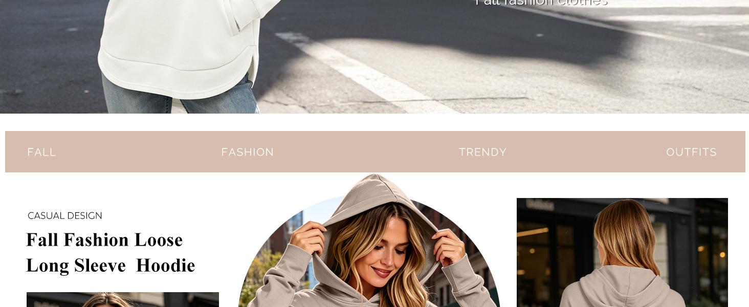 ANRABESS Women's Fashion Hoodie with Pockets | Soft Cozy Fleece Pullover Sweatshirt, High-Low Hem Loose Fit Top, Casual Work Travel Daily Wear, Fall Winter Clothing