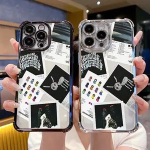 iPhone Cases Drake Album Cover and Track List Phone Case ForiPhone 17 pro max  iPhone 16 15 14 13 12 11 Pro Max Plus Shockproof Transparent Cover Protector Casing Protector Protection
